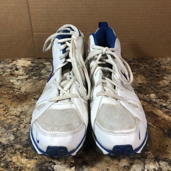 Rare Nike Air Max Ken Griffey Jr. Fury Fuse White Hi Top Shoes Mens 9.5 - Picture 2 of 12